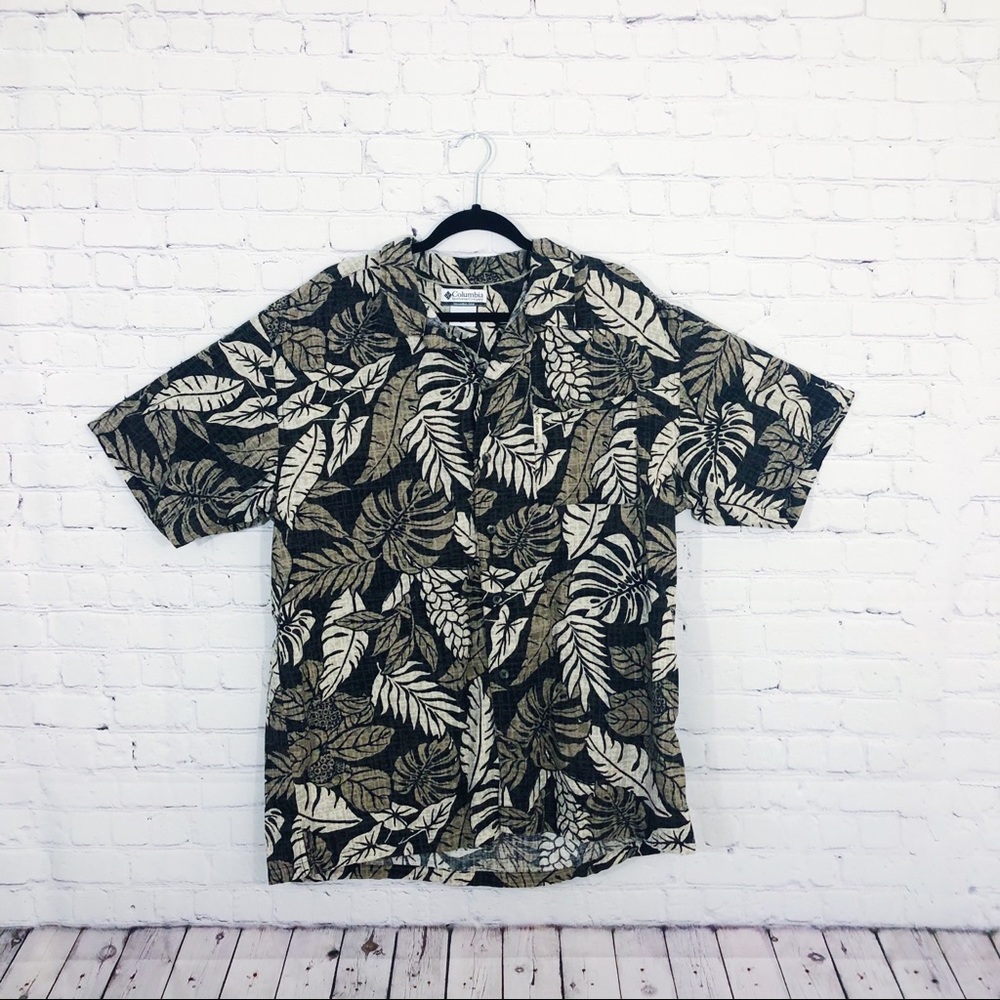 Columbia Sportswear Tropical Print Top Size XL